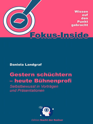 cover image of Gestern schüchtern--heute Bühnenprofi
